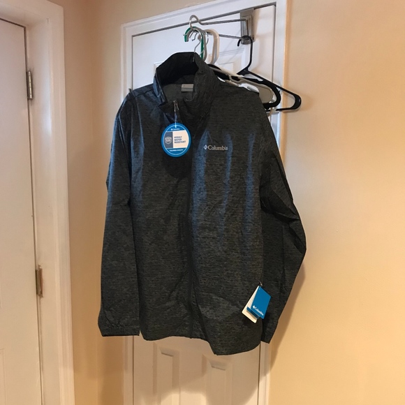 mens columbia rain jacket with hood